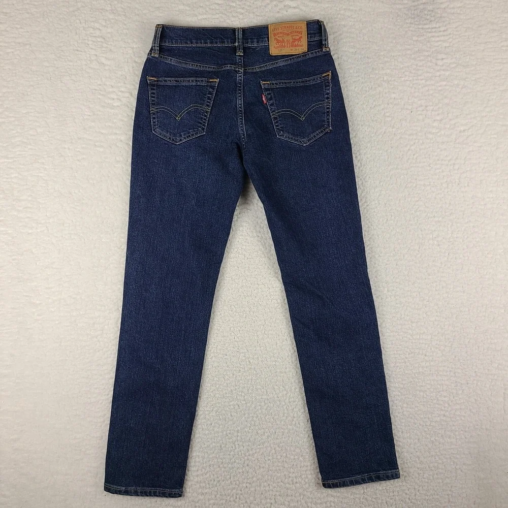 Levi's 511 Jeans Mens 29 x 30 Slim‎ Blue Warm Dark Wash